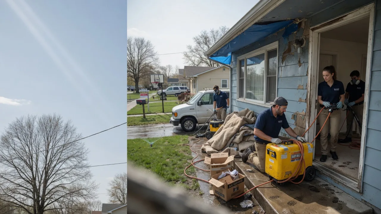 Basement Flood Cleanup in Louisa, KY near me